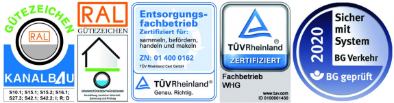 Zertifikate: Güteschütz & TÜV