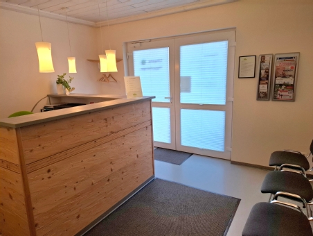 Praxis für Physiotherapie Angelburg, Empfang