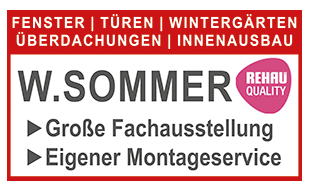 Fenster-Fachmann W. Sommer in Rodgau - Logo