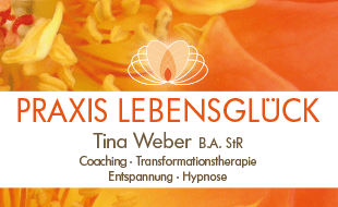 PRAXIS LEBENSGLÜCK Tina Weber B. A. StR Psychologische Beratung, Coaching und Hypnose in Bad Kreuznach - Logo