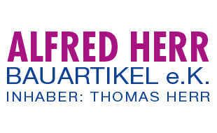 Alfred Herr Bauartikel e.K. - Inh. Thomas Herr in Schmitten im Taunus - Logo