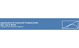 Ingenieurbüro für Geotechnik Friedberg GmbH Dipl.-Ing. N. Morell in Friedberg in Hessen - Logo