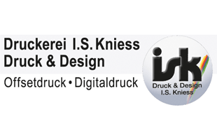 I. S. Kniess Druck & Design Digital- und Offsetdruck in Darmstadt - Logo