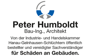 Humboldt Peter Bau.-Ing., Architekt, öffentlich bestellter und vereidigter in Hanau - Logo