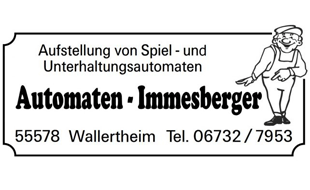 Automaten Immesberger in Wallertheim - Logo