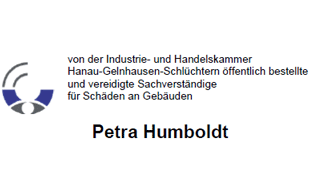 Petra Humboldt ö.b.u.v.Sachverständige f. Schäden an Gebäuden in Nidderau in Hessen - Logo