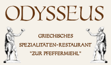 Kundenlogo Restaurant Odysseus - Griechisches Restaurant Zur Peffermiehl