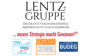 Detektei Lentz GmbH & Co. Detektive KG in Frankfurt am Main - Logo