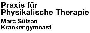 Sülzen Marc Krankengymnastik-Praxis in Neuwied - Logo