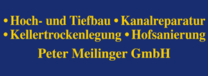 Bauunternehmen Peter Meilinger GmbH in Wiesbaden - Logo
