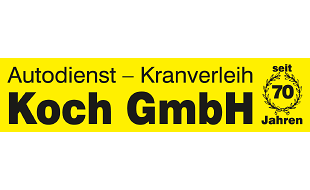 Autodienst-Kranverleih Koch GmbH in Pfungstadt - Logo