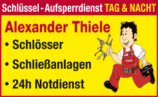 Schlüssel- & Aufsperrdienst Alexander Thiele Tag & Nacht in Neuwied - Logo