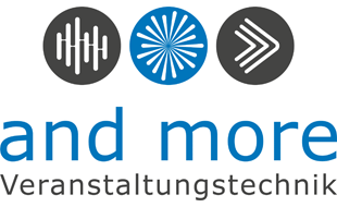 and more Veranstaltungstechnik GmbH in Neuwied - Logo