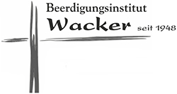 Kundenlogo von Beerdigungs-Institut Wacker
